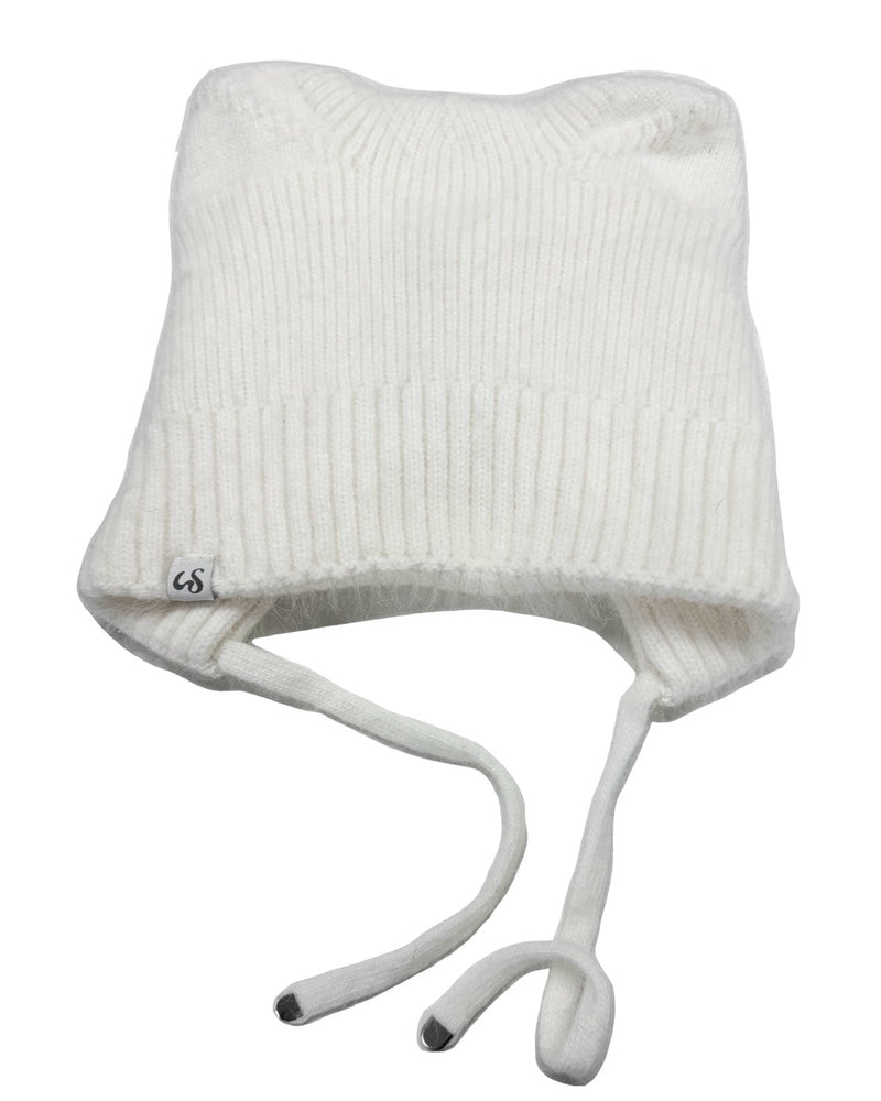 12/21 20:00 発売【Uglyshadow】LACE KNIT CAT BEANIE