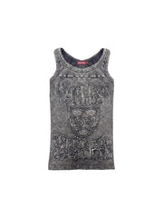 【Reckless Scholars】VWDT TANK TOP / 【レックレス スカラーズ】デザインウォッシュタンクトップ