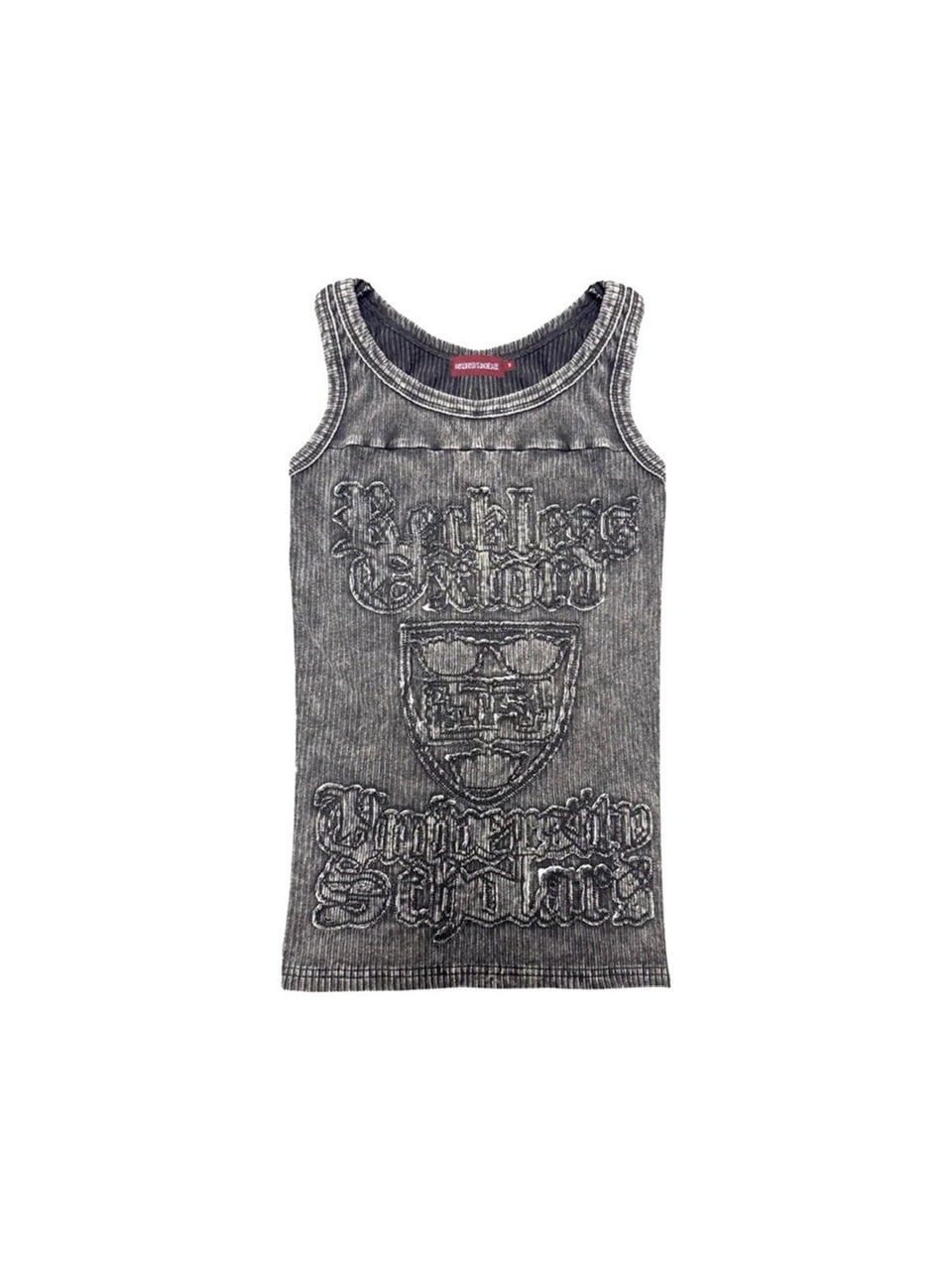【Reckless Scholars】VWDT TANK TOP / 【レックレス スカラーズ】デザインウォッシュタンクトップ