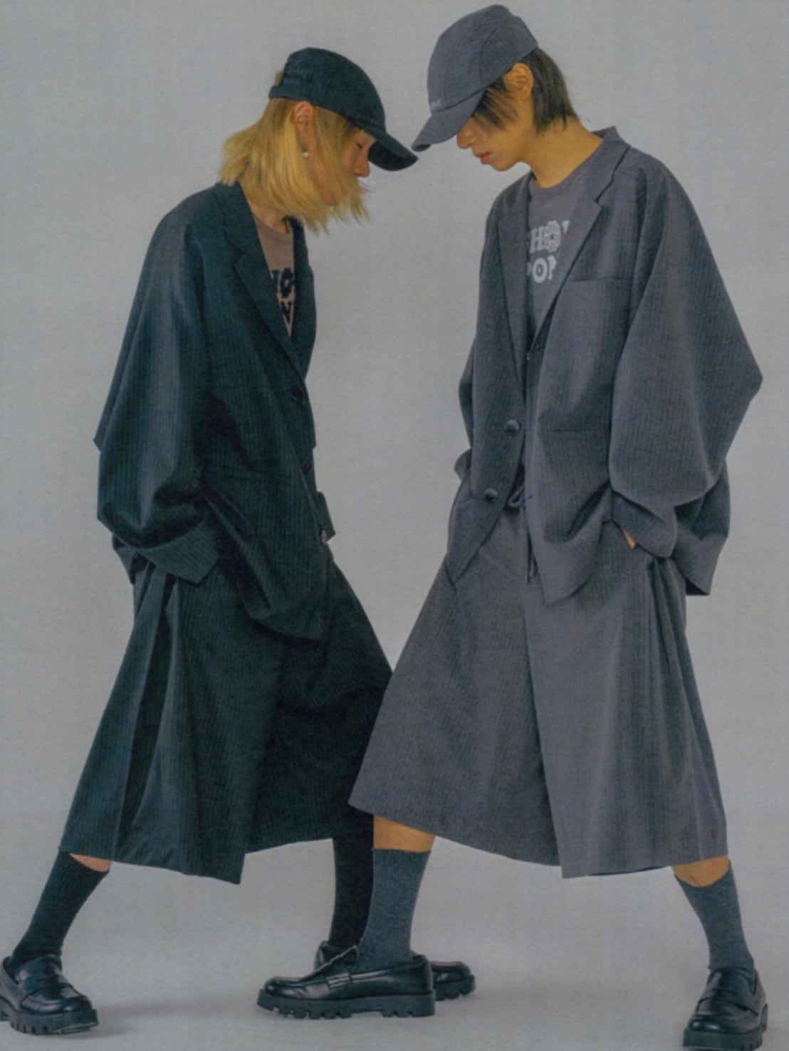 着画、物撮りまだ【AJOBYAJO】One Tuck Stripe Bermuda Pants