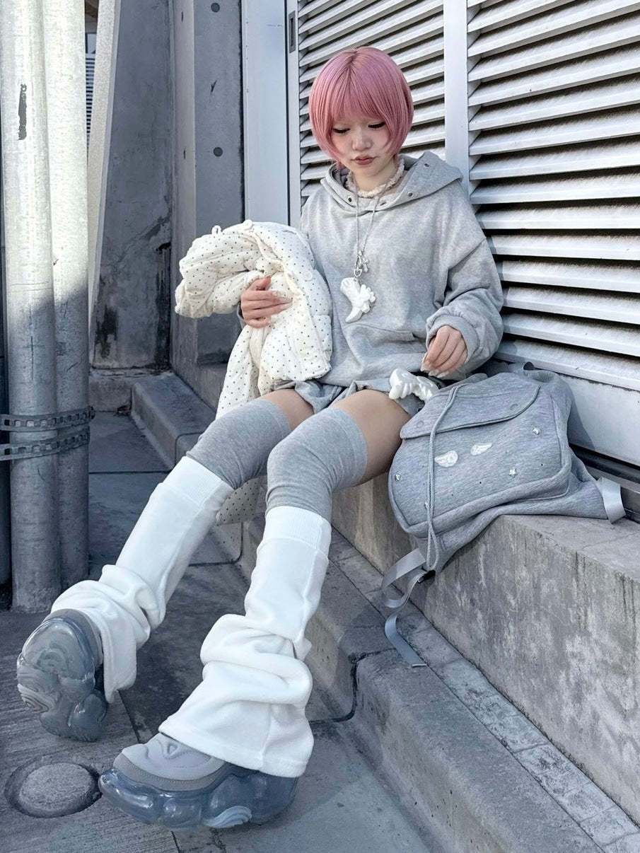 受注制【nmtc +】wing sweat knapsack 【エヌエムティーシープラス】ウィングスウェットナップサック (2color)