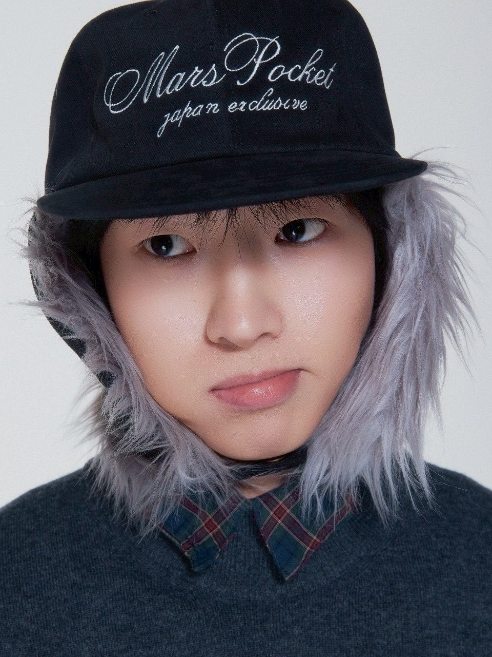 【MARSPOCKET】ear fur flightcap / 【マースポケット】ファーフライトキャップ