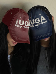 【IUGAMAKARAS】Washed Embroidery Ball Cap