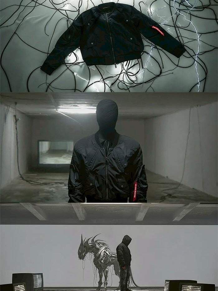 【SURGERY×ALPHA INDUSTRY】surgery chimera reversible flight jacket