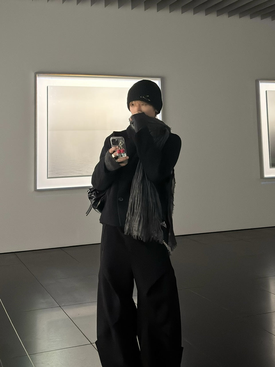 国際配送【RENOL】damage scarf