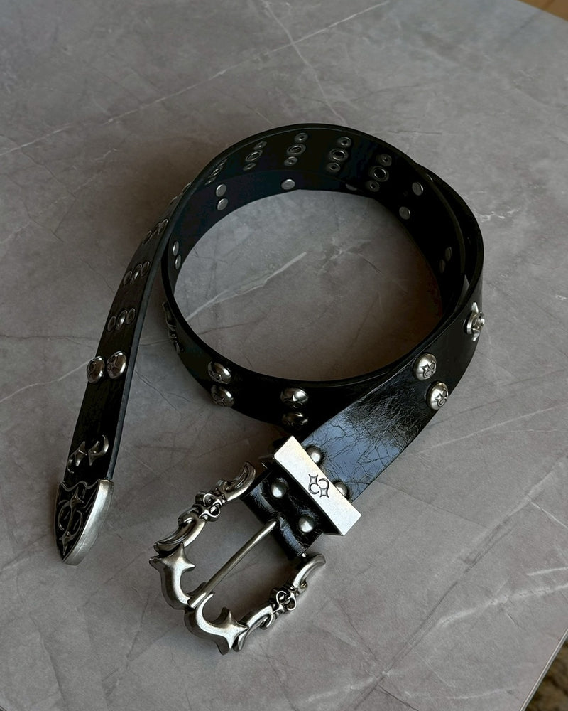 国際配送【RENOL】western studs belt
