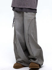 【RSSC】CURVED INCISION BALLOON DENIM PANTS