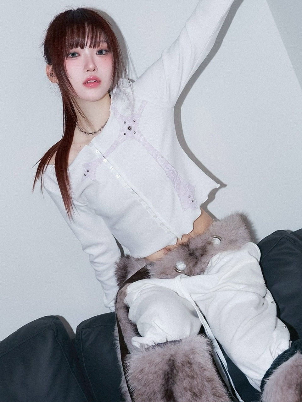 1/2 20:00発売【CHERRYQUIRI】rough gothic cross patch cd