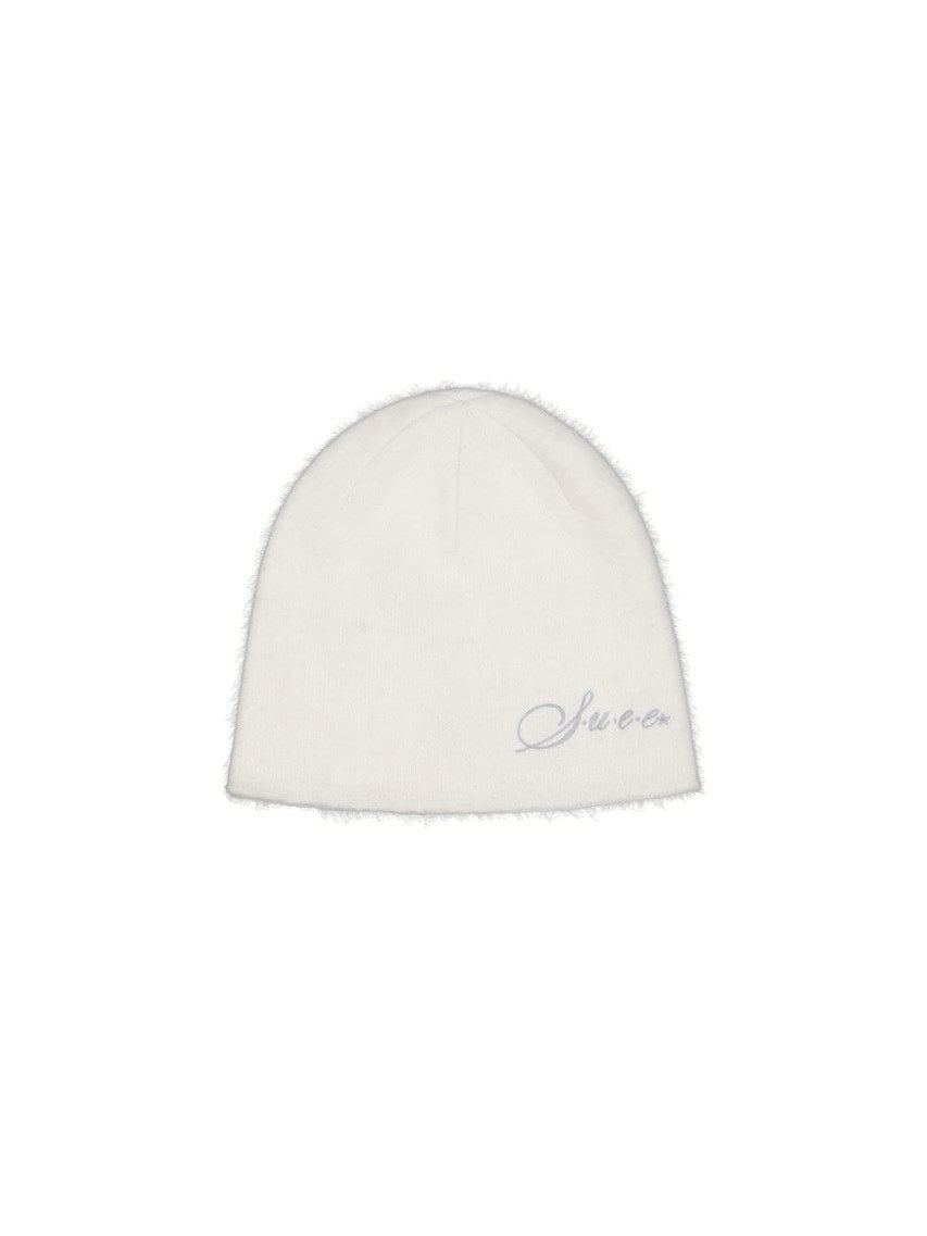 【SETUP‐EXE】ANGORA LOGO BEANIE / 【セットアップエグゼ】アンゴラロゴビーニー
