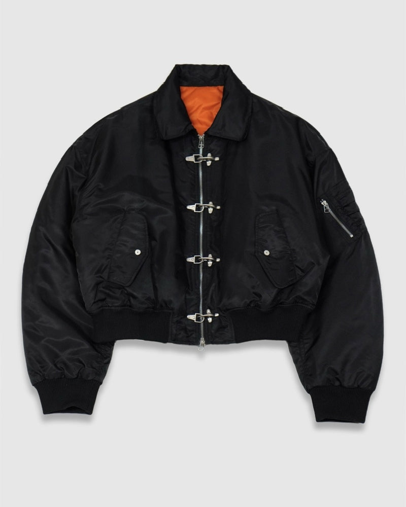 大阪店WEB限定受注制【Chikashitsu +】fireman MA-1 jacket / 【チカシツプラス】ファイアーマンMA-1ジャケット