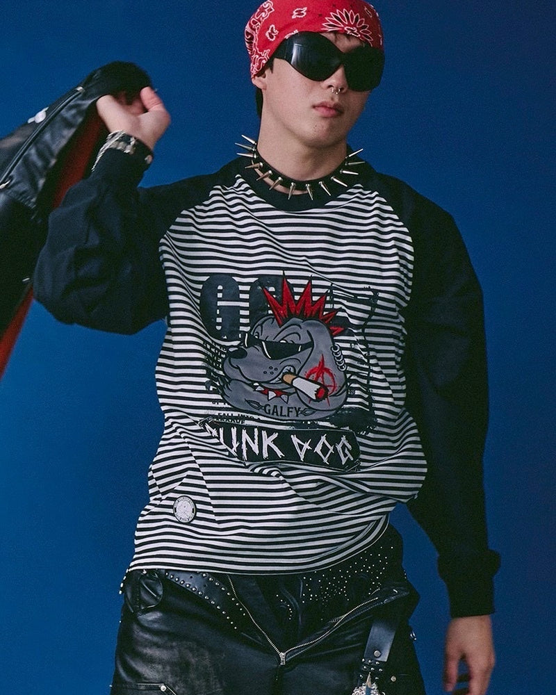 【GALFY】PUNK DOG ロンTEE / 【ガルフィー】PUNK DOG ロンTEE