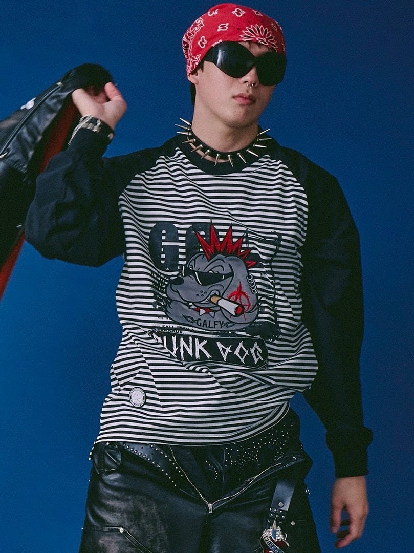 【GALFY】PUNK DOG ロンTEE / 【ガルフィー】PUNK DOG ロンTEE