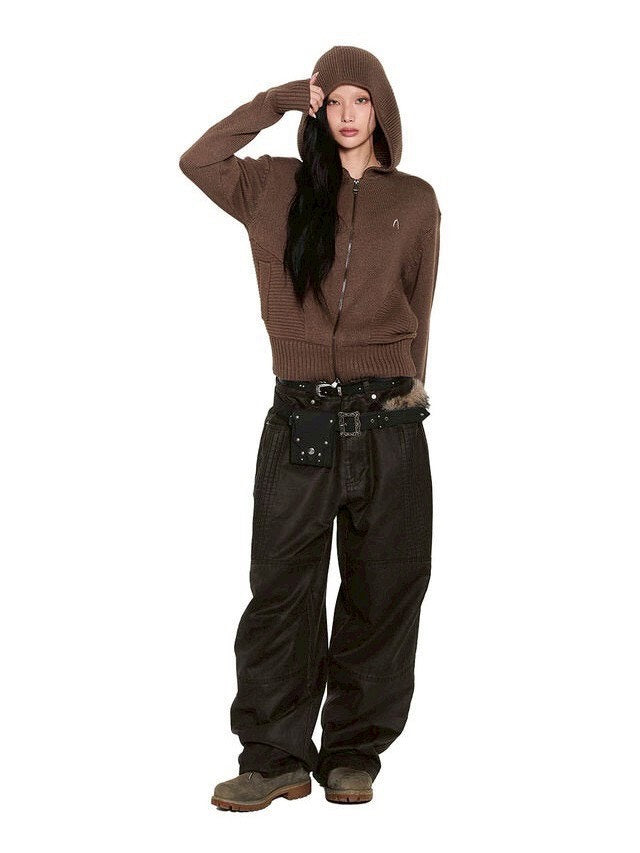 【AAKAM】Fur Belt Bag