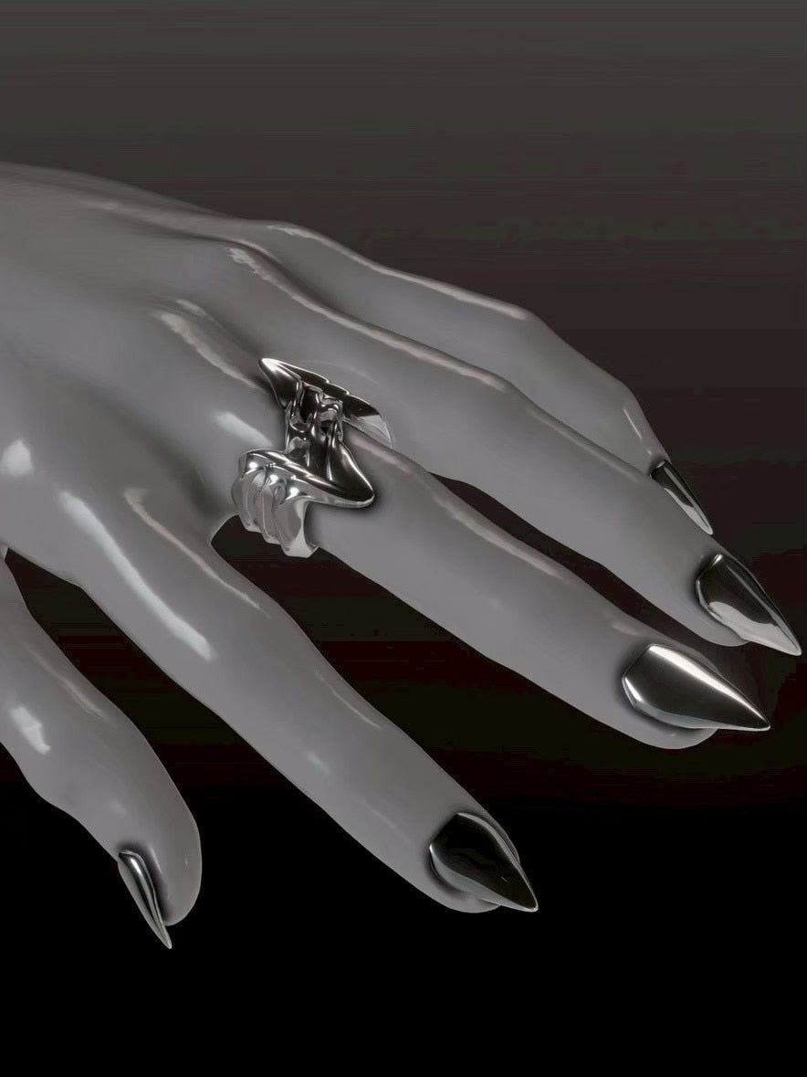 【BLIND MIND STUDIOS】Sine Ring / 【ブラインド マインド スタジオズ】シルバーリング