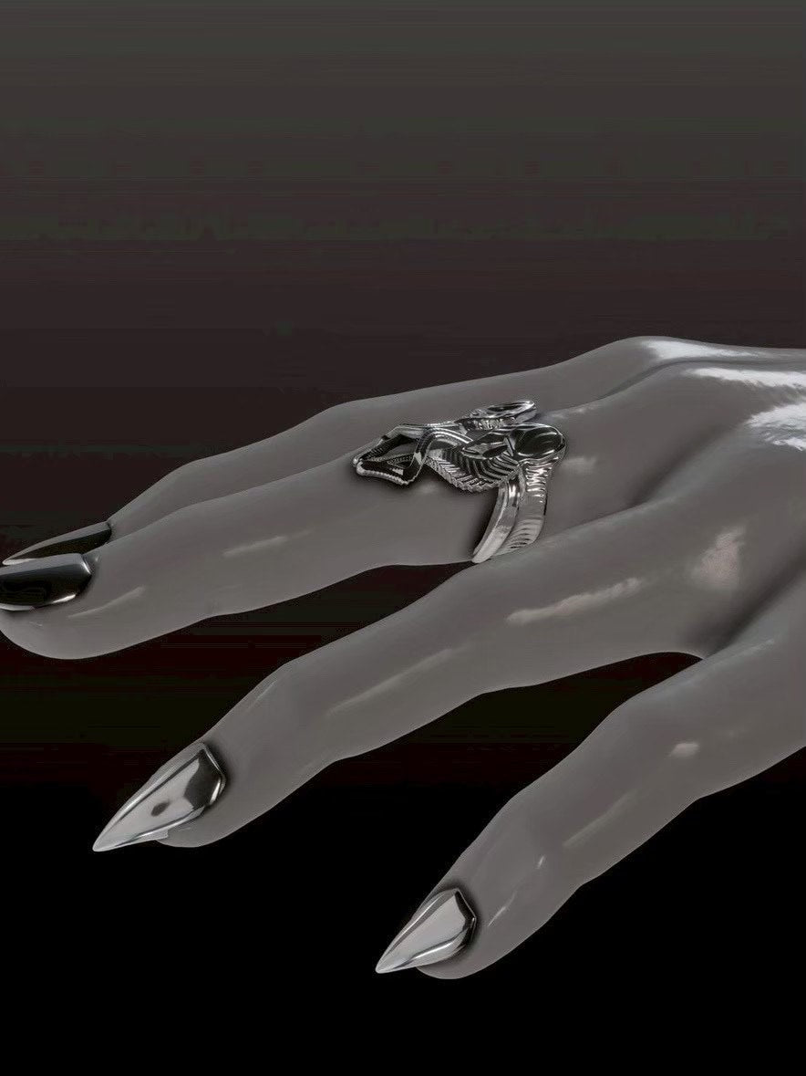 【BLIND MIND STUDIOS】Serpent Ring / 【ブラインド マインド スタジオズ】シルバーリング