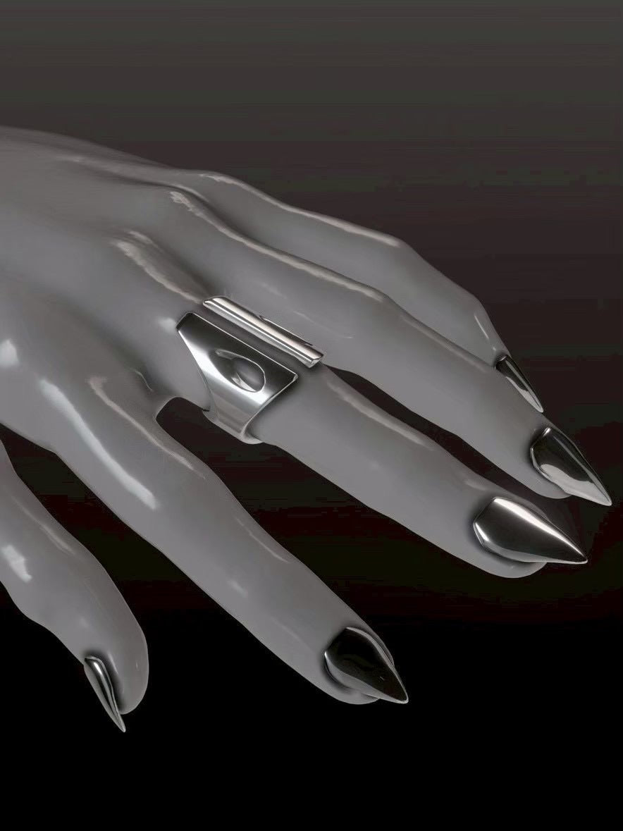 【BLIND MIND STUDIOS】Onix Ring / 【ブラインド マインド スタジオズ】シルバーリング