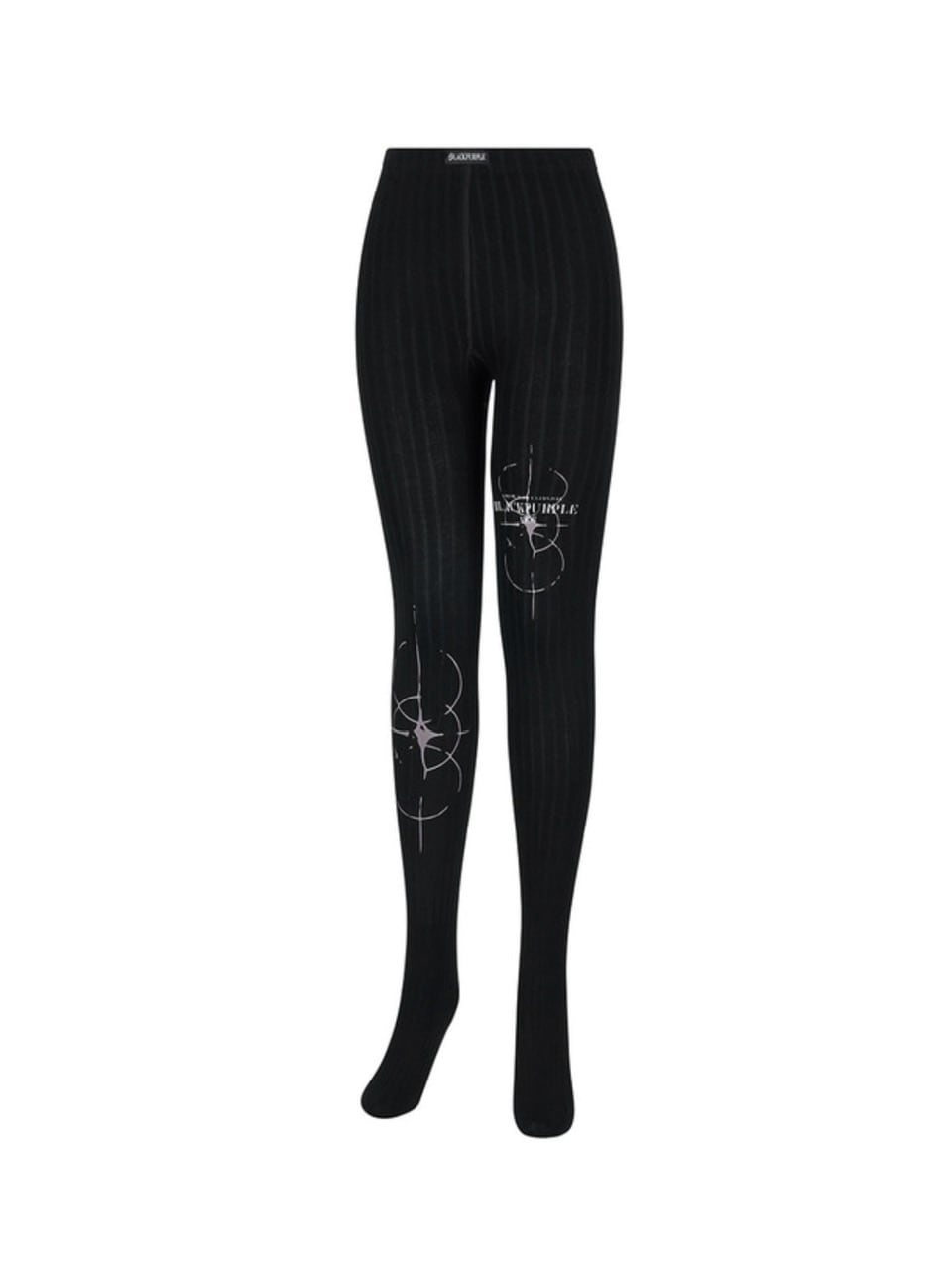 【BLACK PURPLE】Marked Point Tights