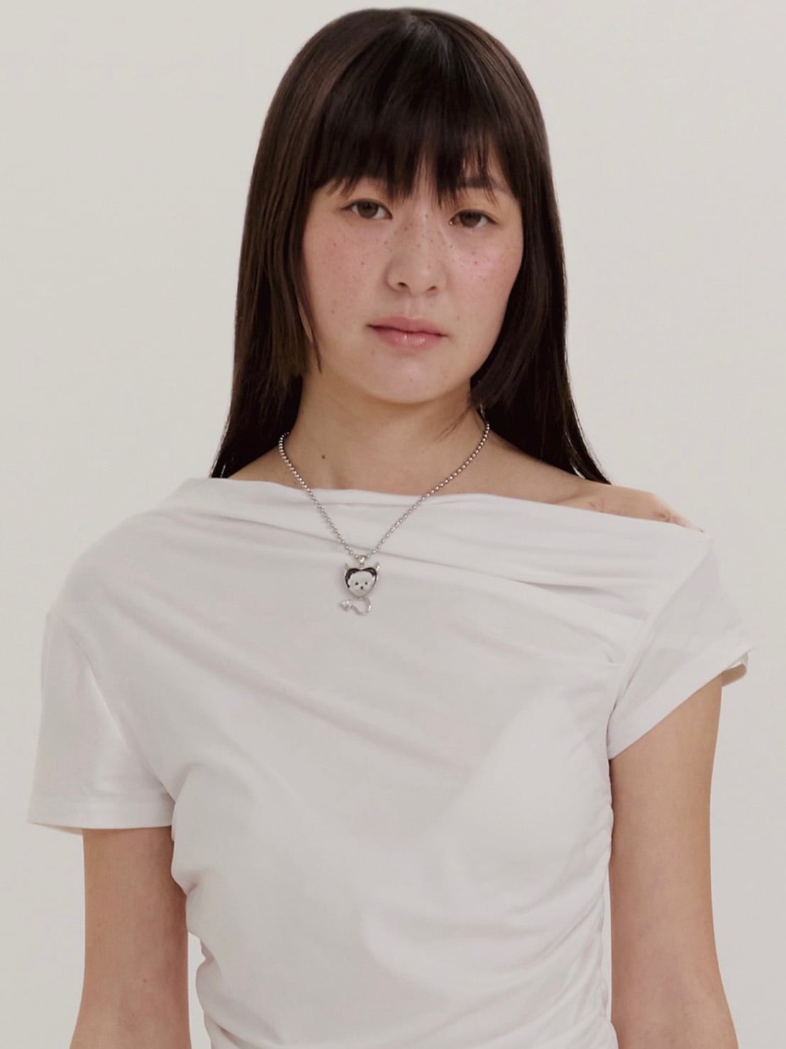 【HURJABOYACC】DEVIL HEART CHAIN NECKLACE PUPPY