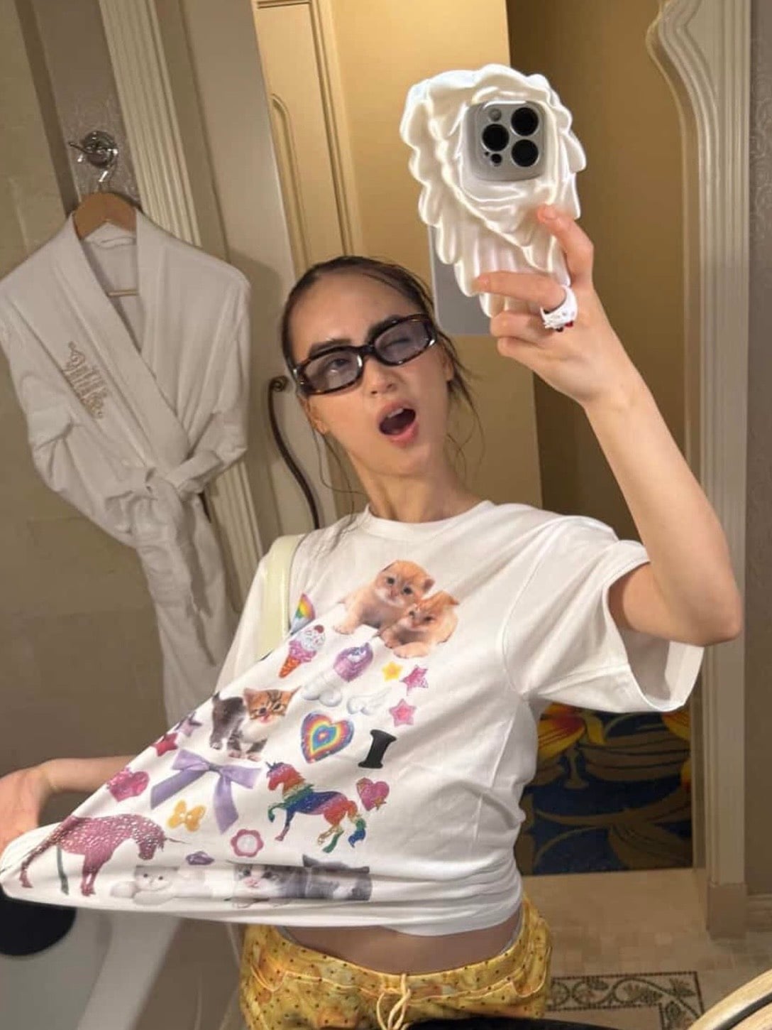 身長まだ【HURJABOYACC】PET T-SHIRTS S4