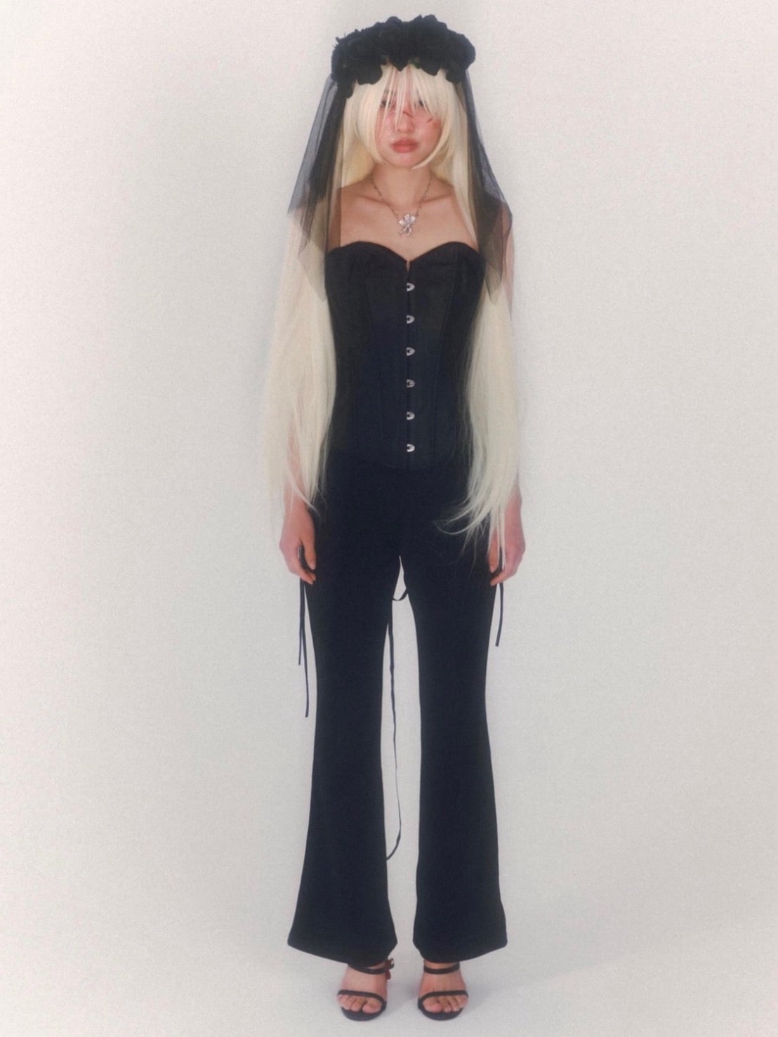 【HURJABOYACC】ANGEL WITH CHAIN CHAIN NECKLACE