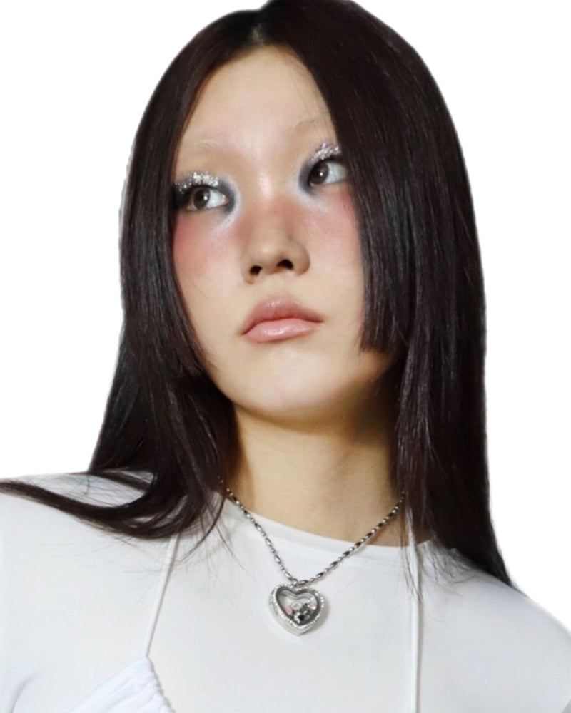 【HURJABOYACC】HEART BOX NECKLACE