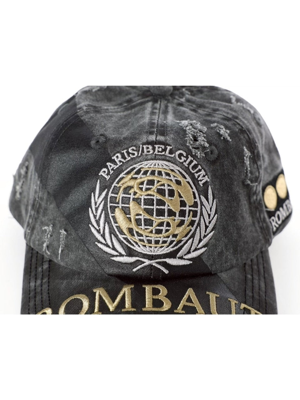 商品届いたらカラー確認【ROMBAUT】ROMBAUT CAP / 【ロンバウト】ロゴダメージウォッシュキャップ