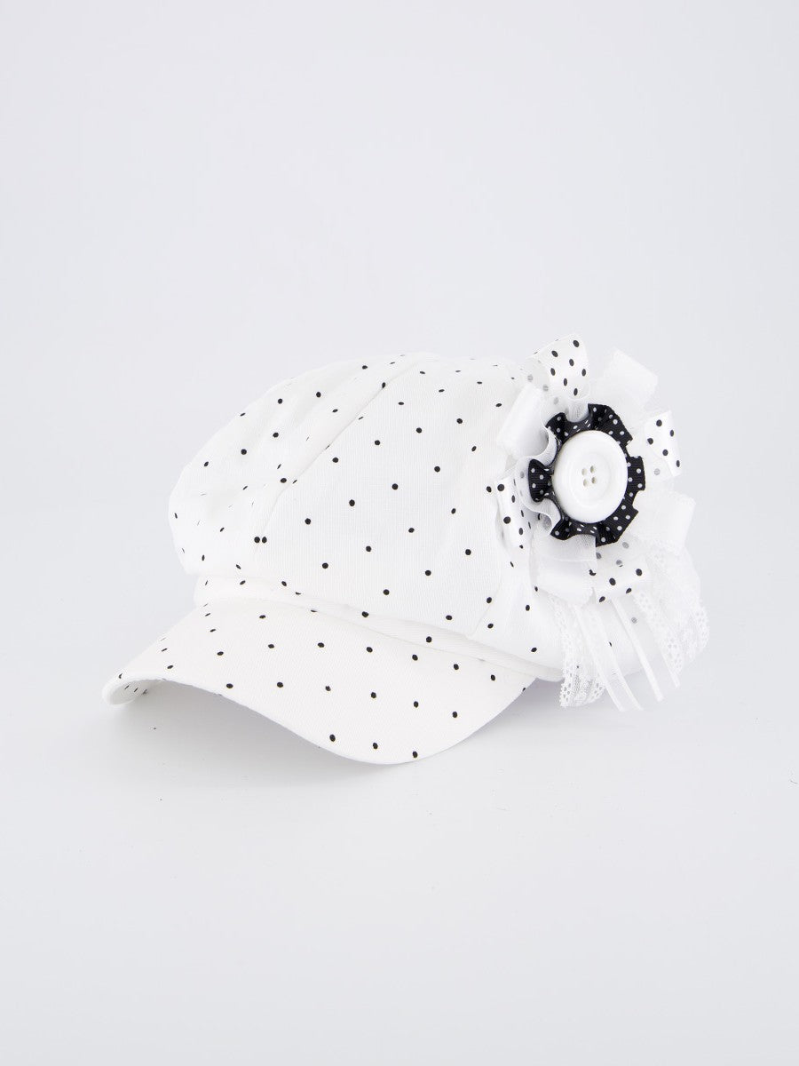 【CHERRYQUIRI】Soft Punk Rosette Newsboy Cap