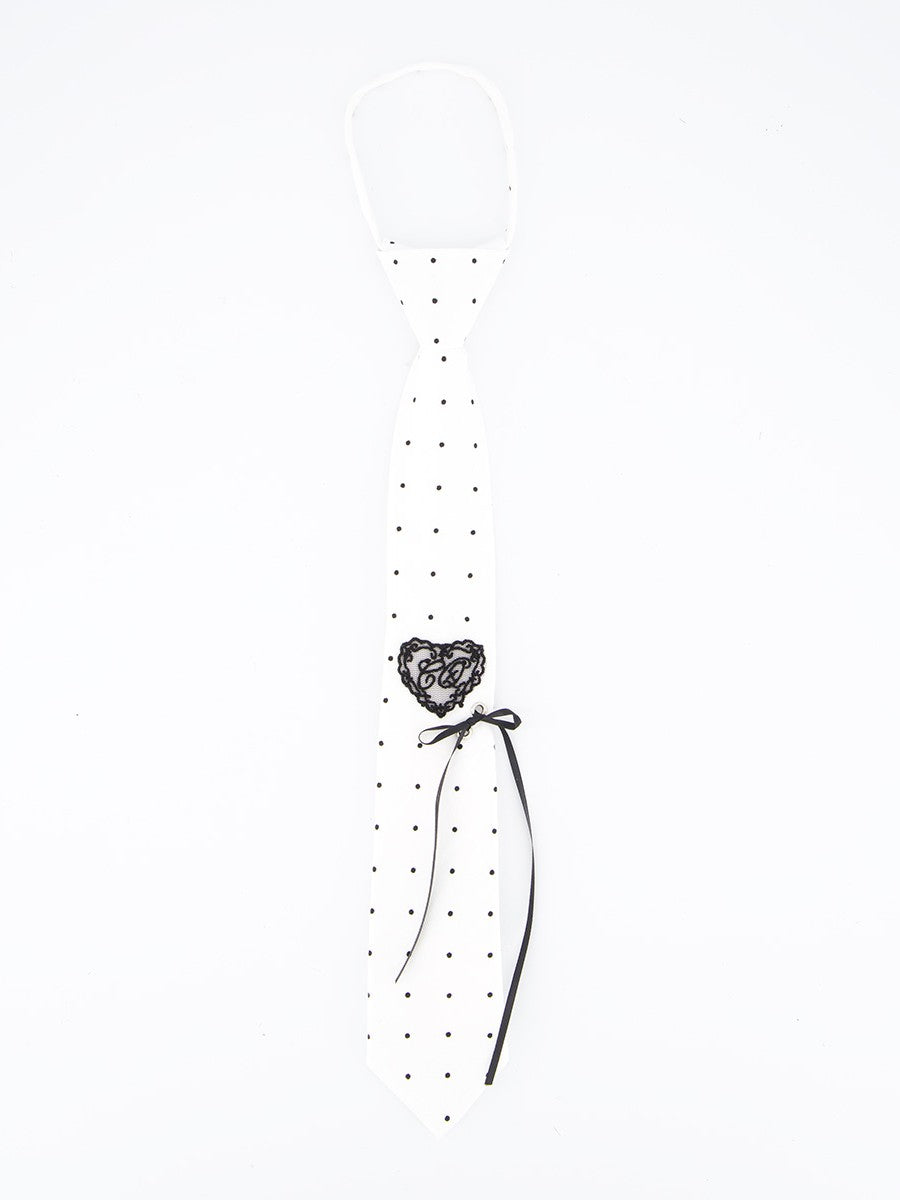 【CHERRYQUIRI】CQ Lace Heart Neck Tie
