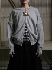 【Lee fi Ne】Multi Button Zip-Up Jacket