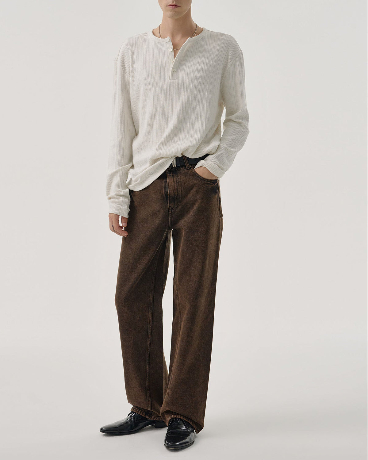 【MMIC】GRAIN HENLEY NECK