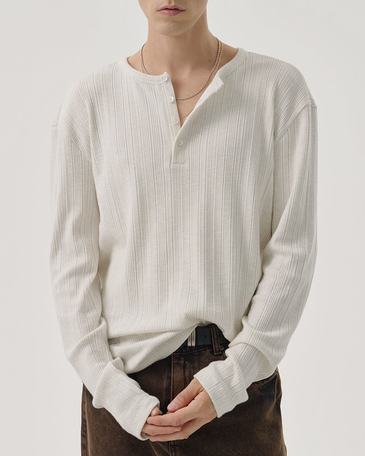 【MMIC】GRAIN HENLEY NECK