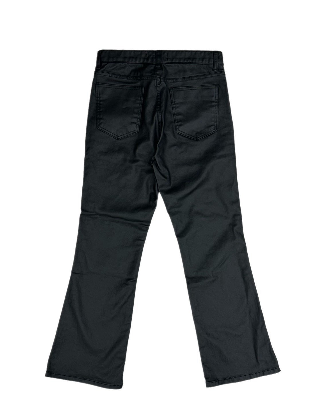 受注制【nmtc+】Coated bootcut washing pants