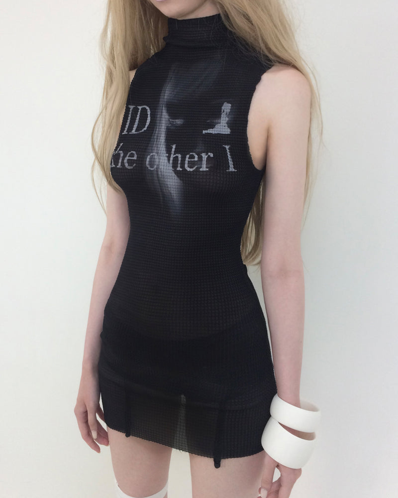 【bonnae】Pleated mini dress