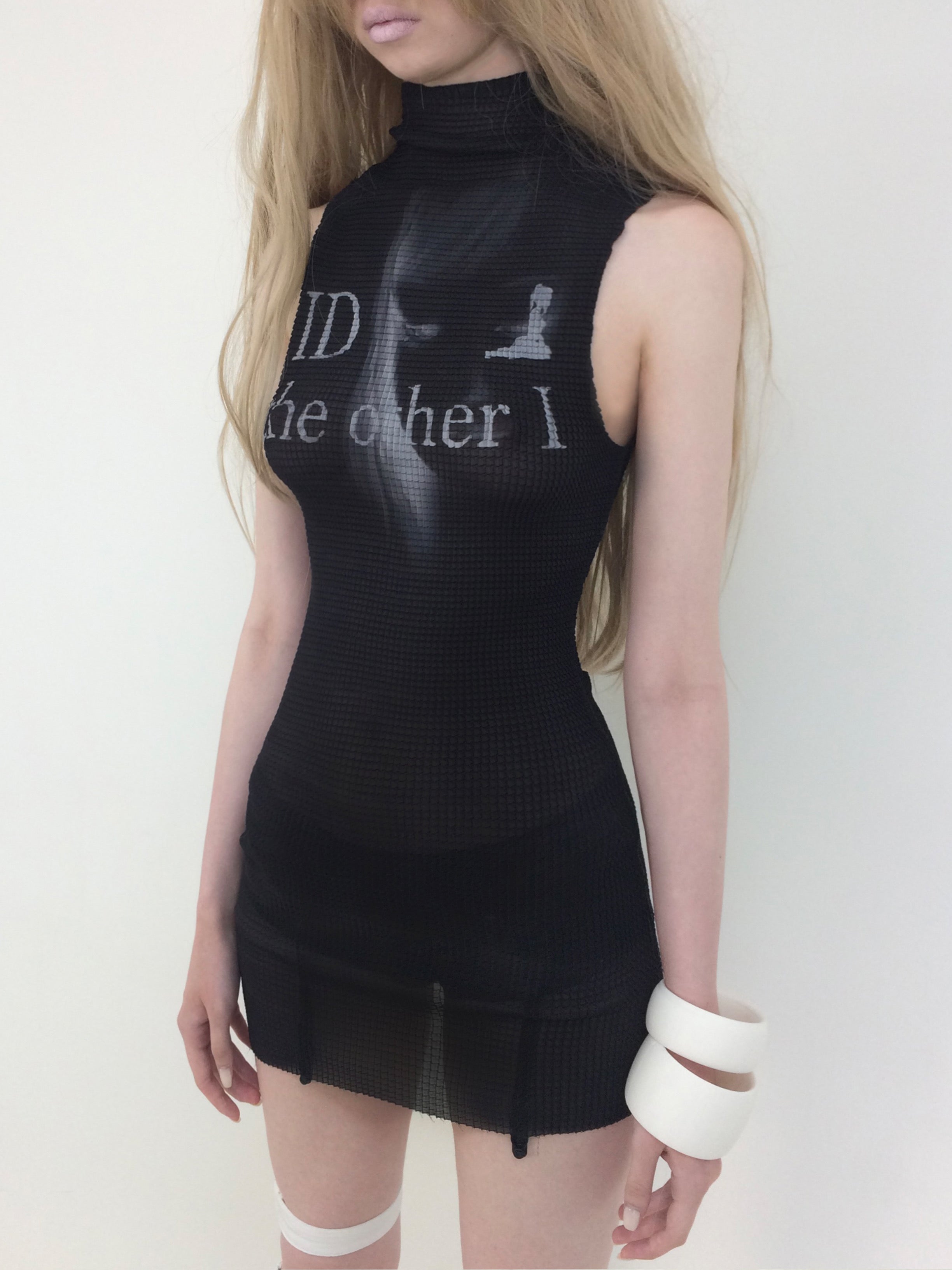 【bonnae】Pleated mini dress
