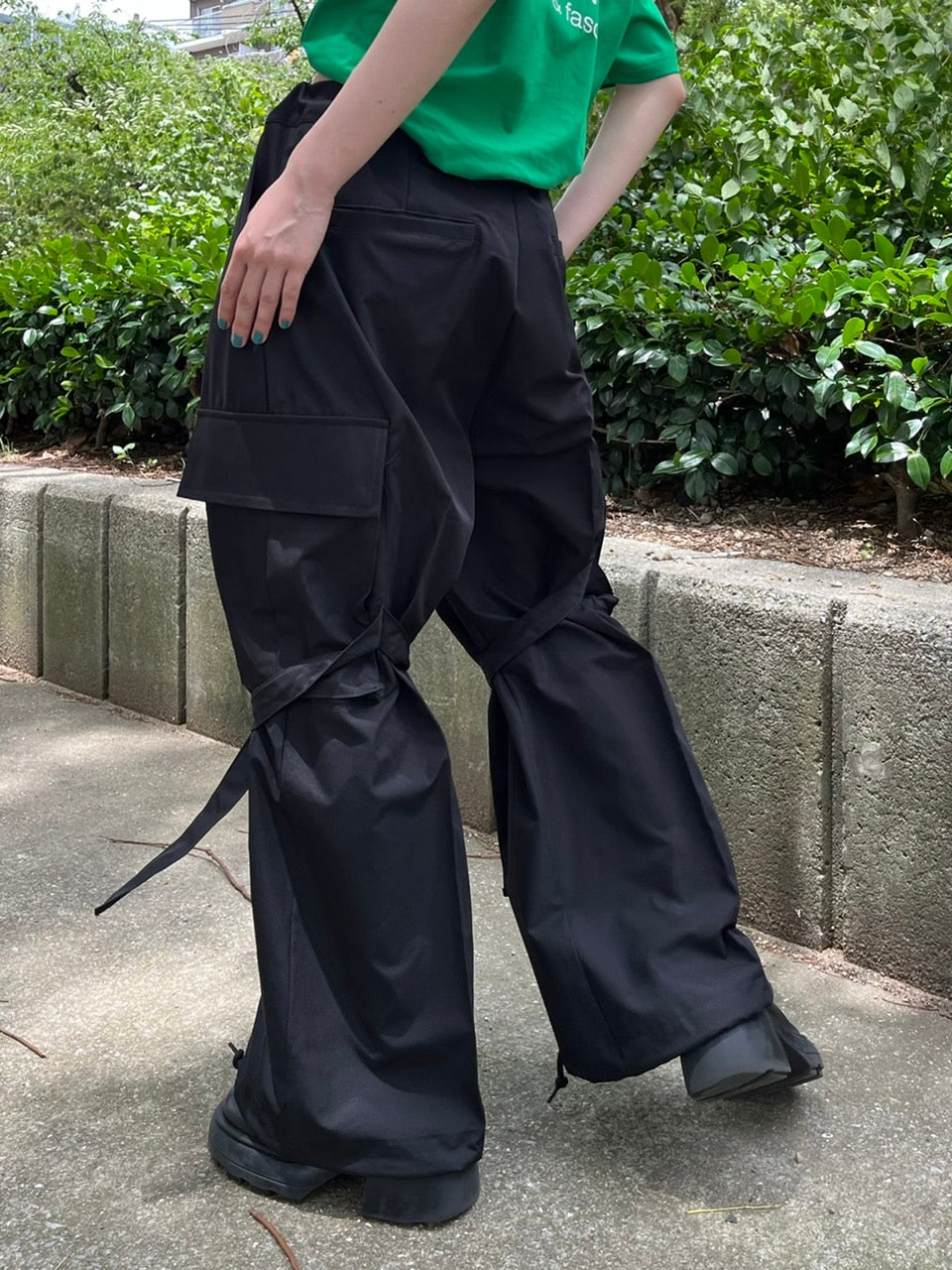 受注制【Chikashitsu +】cargo slacks pants (3color)