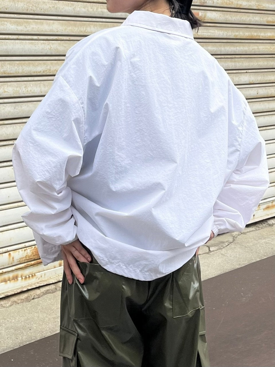 受注制【Chikashitsu +】nylon blouson (4color)