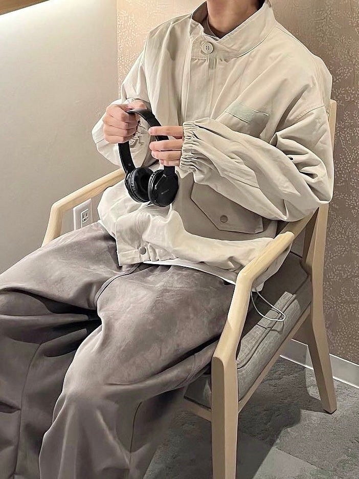 受注制【youll】cropped loose fit jacket