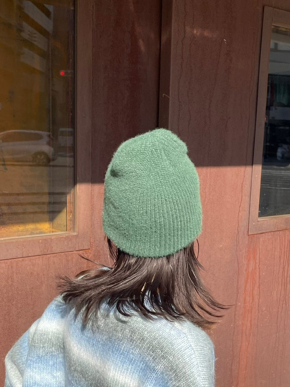 受注制【Chikashitsu +】hairy beanie (3color)