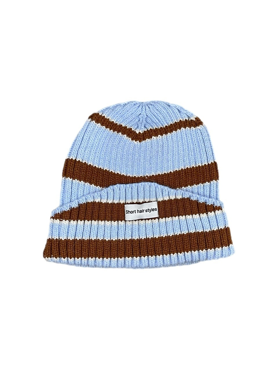 受注制【Chikashitsu +】border beanie (7color)