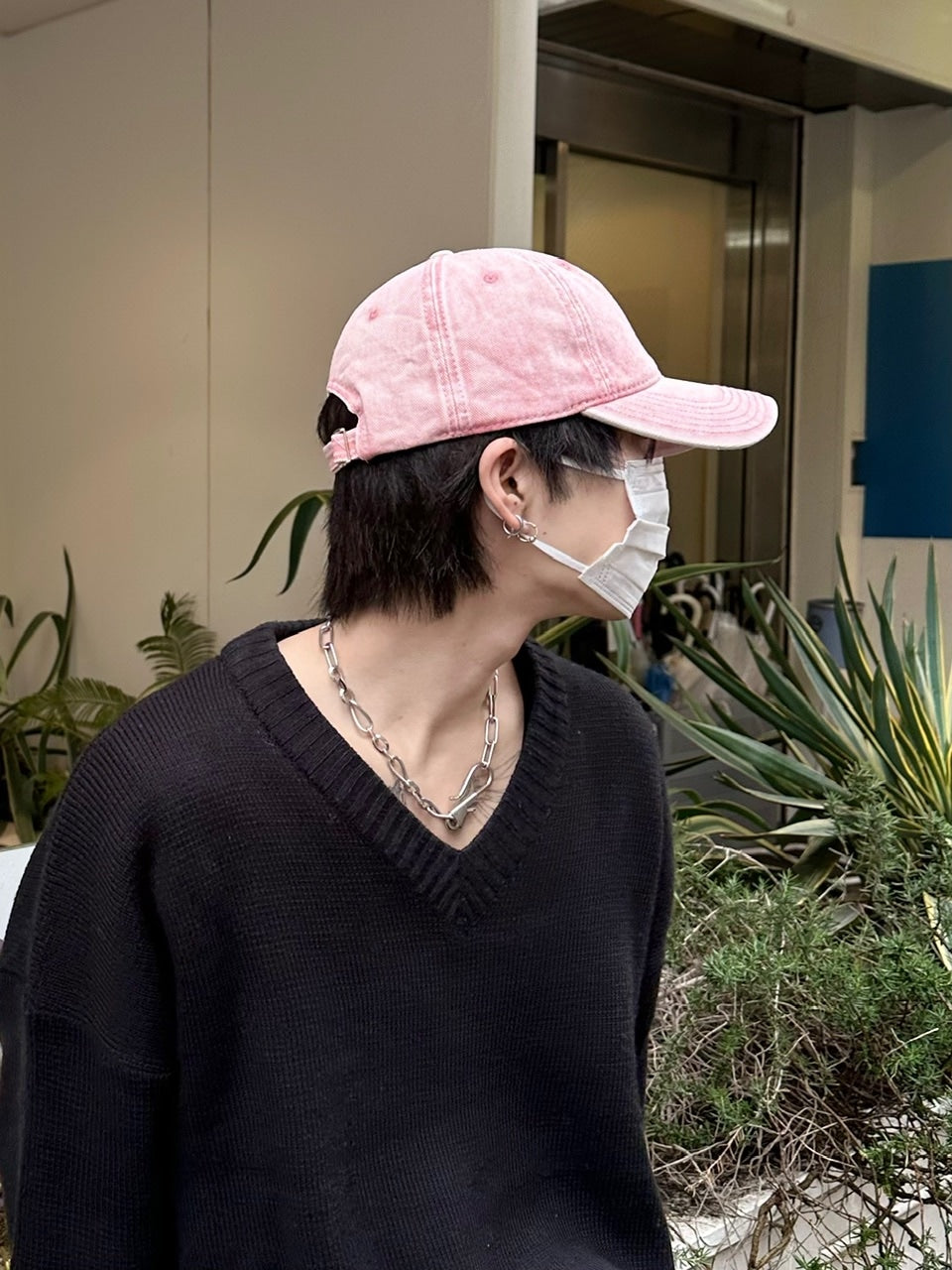 受注制【Chikashitsu +】vintage wash cap (3color)