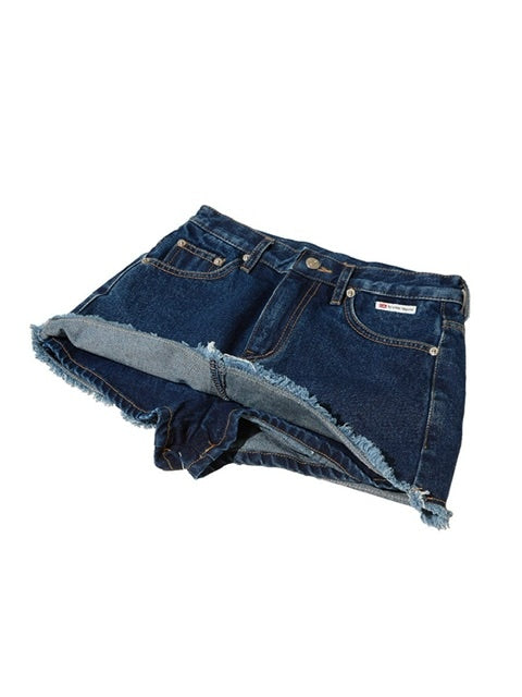 【CRANK】DENIM MINI SKIRT PANTS / 【クランク】デニムミニスカートパンツ