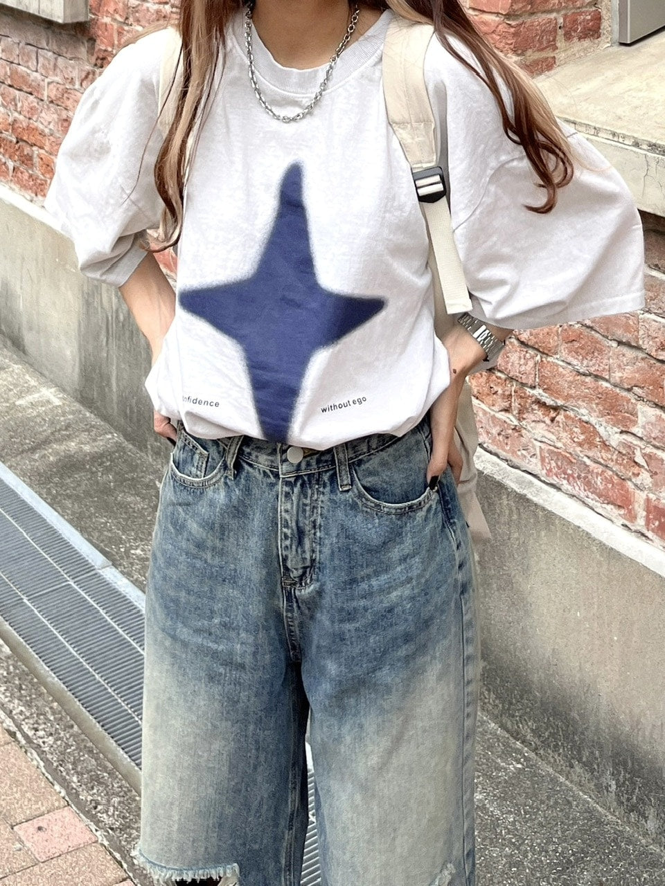 【youll】sparkle pigment tee (2color)