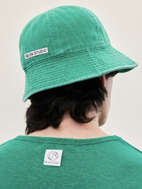【RE:ON STUDIO】REON LOGO COTTON BUCKET HAT