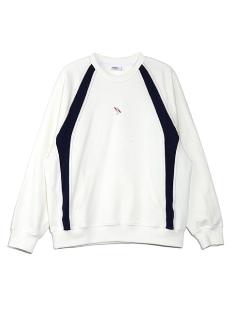 【ARCH by ROARINGWILD】STITCH PATCHWORK SWEATERSHIRT