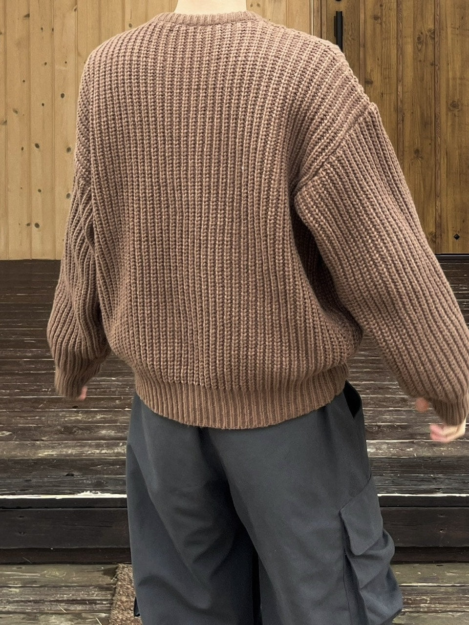 受注制【youll】waffle knit (2color)