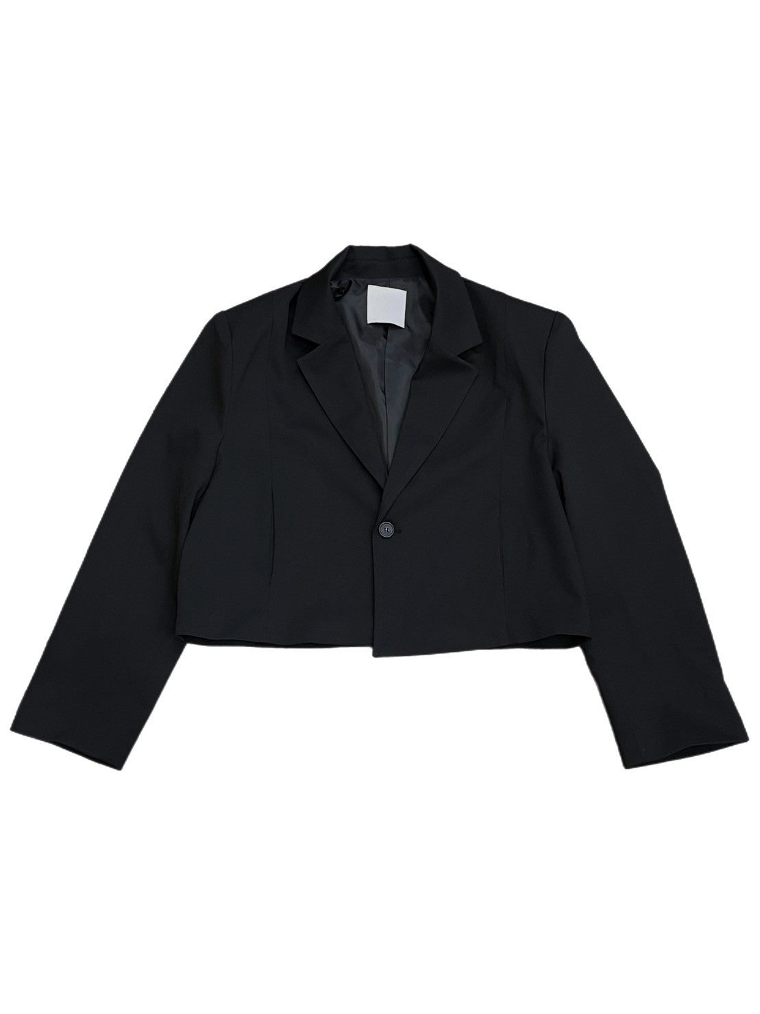 【Chikashitsu +】cropped single jacket (2color)