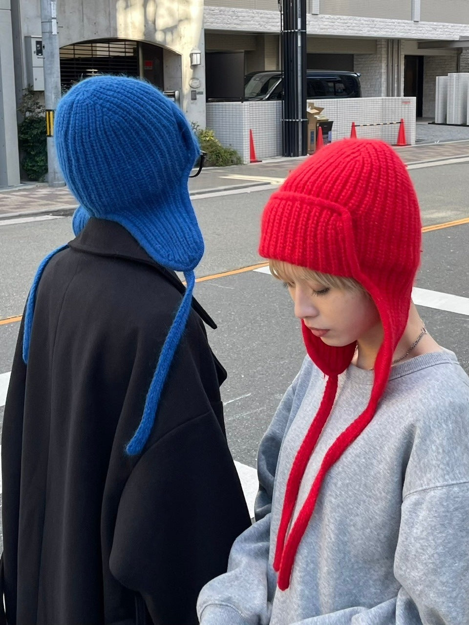受注制【Chikashitsu +】flight knit cap (5color)