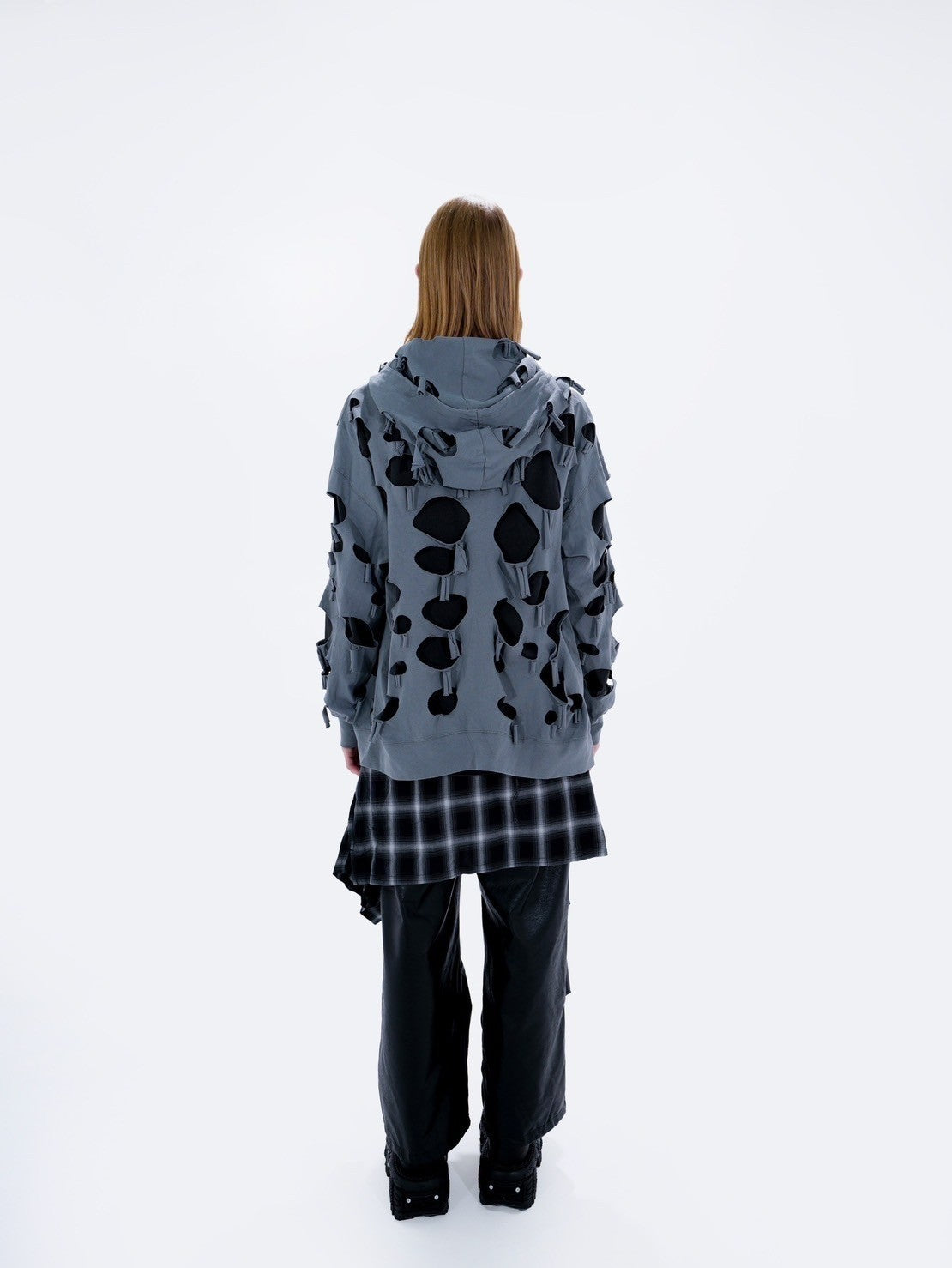 【Bizarre Maiden】damage full zip hoodie