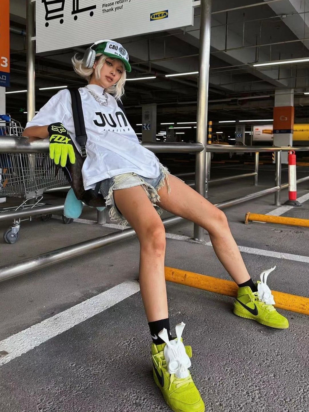 【BBIMP】BUNNY SKULL LACE