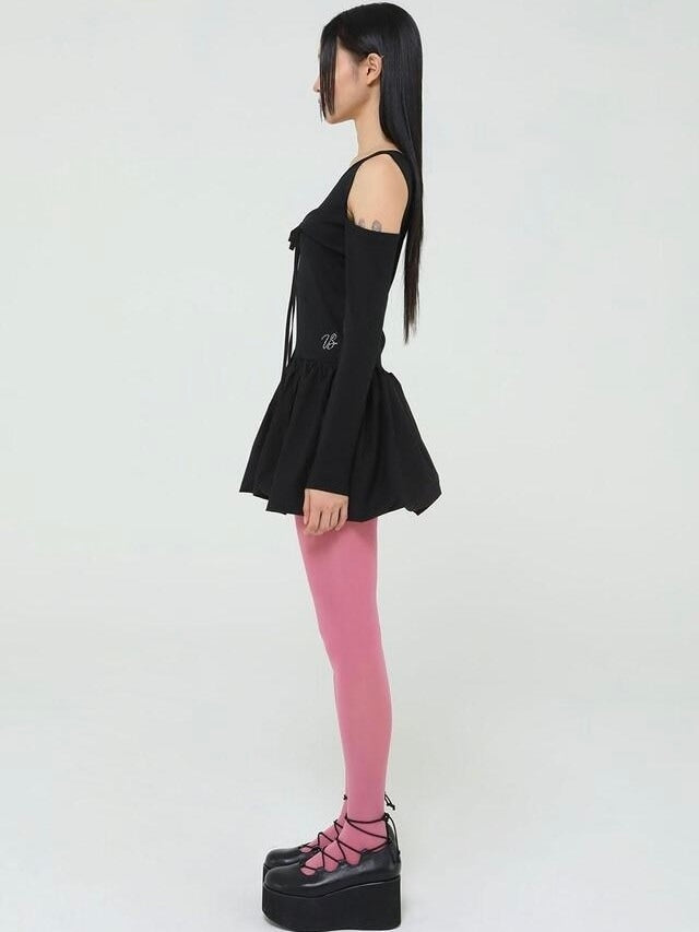 【Uglyshadow】RIBBON PUMPKIN DRESS